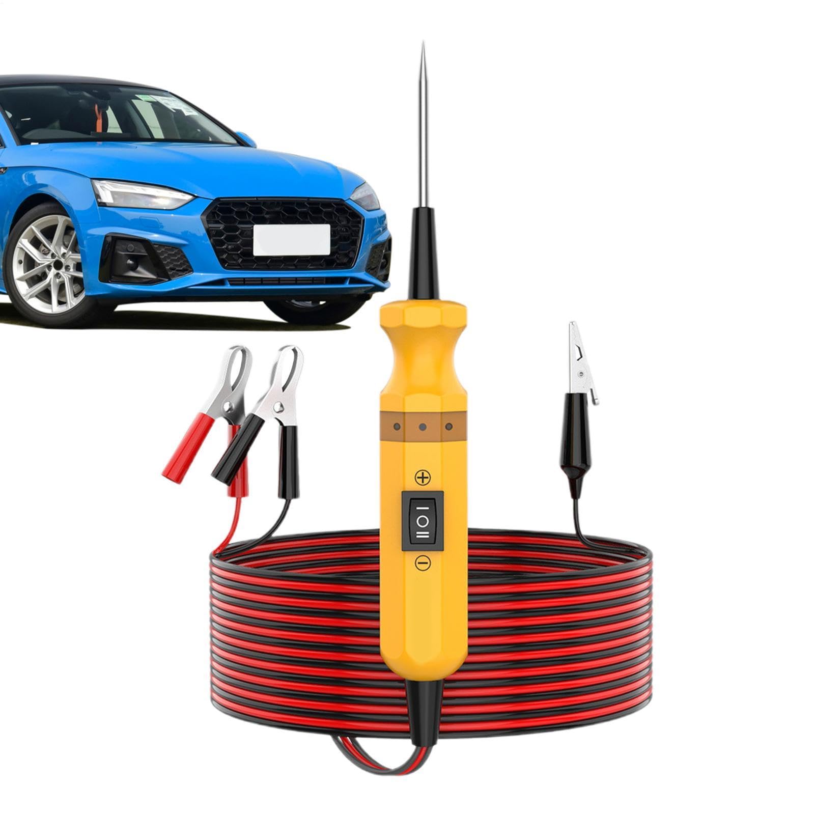 Tester Circuiti Automobilistici Precisione multifunzione uso intensivo | Strumento Di Tracciamento Fusibili Auto per Officine Riparazione Automobili Soccorso Camion e Veicoli