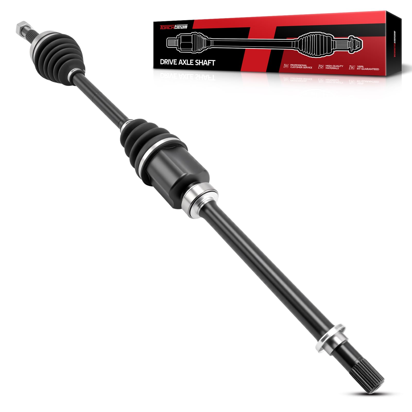 Torchbeam CV Axle Shaft Assembly Compatible with 2007 2008 2009 2010 2011 2012 2013 Nissan Altima, Front Right CV Axle 66-6264