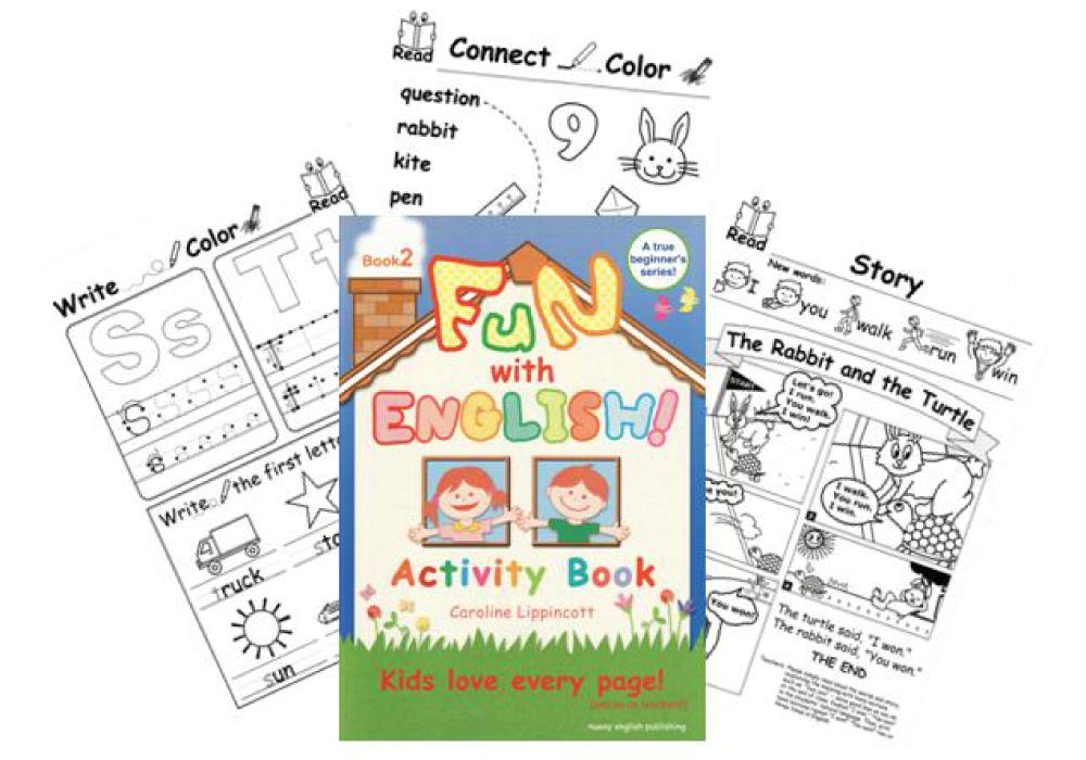 Amazon.co.jp: 英語教材 Fun with English! ワークブック 3レベル