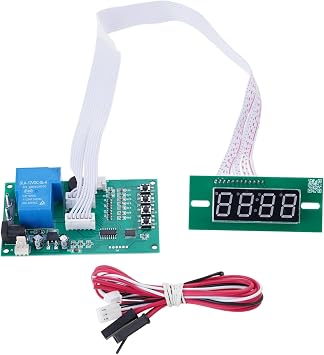 4 Digits Timer Board Coin Operated Control Power Supply for Acceptor Device Washing Machine Industrial Operated
