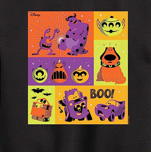 Disney Pixar - Halloween Movie Grid - Toddler & Youth Crewneck Fleece Sweatshirt3