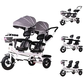 girls push along trike