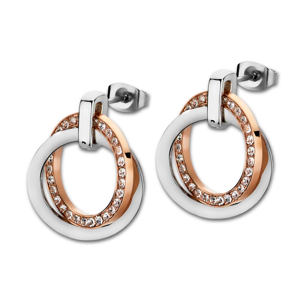 LOTUS STYLE Pendientes modelo LS1780-4/2 de la colección Urban Woman en acero para señora