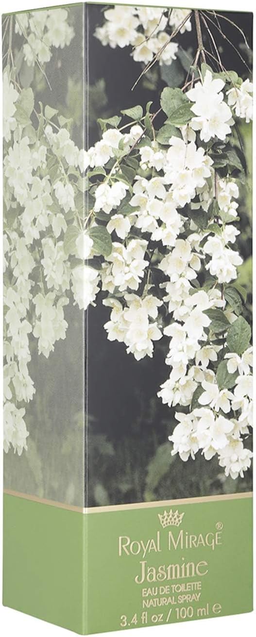 Royal Mirage Eau de Toilette Natural Spray For Women, Jasmine, 100 ml