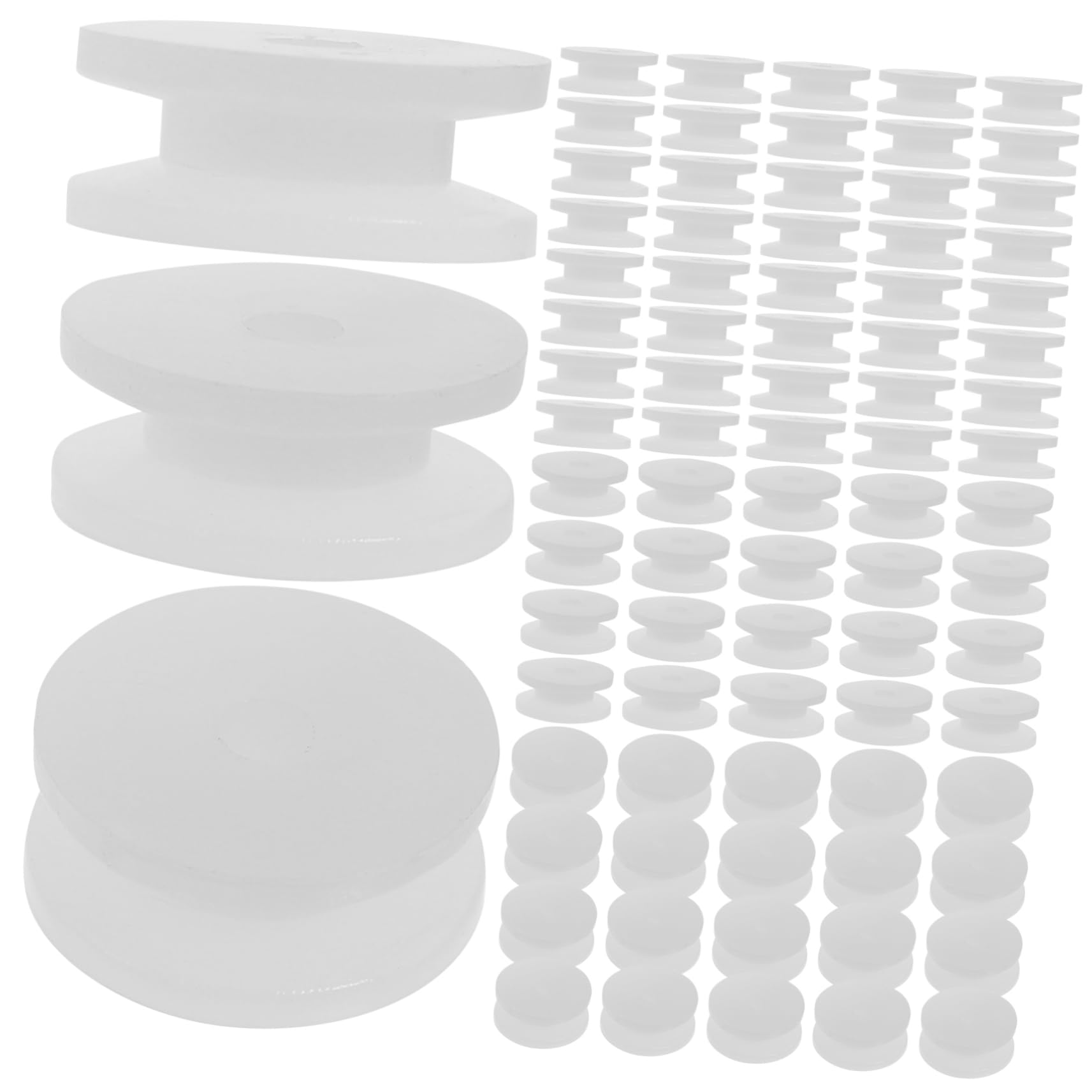 Totority 2mm Hole Plastic Gear Pulley Wheel Set Mini Gears and Pulleys for DIY Rc Toys Rc Airplane