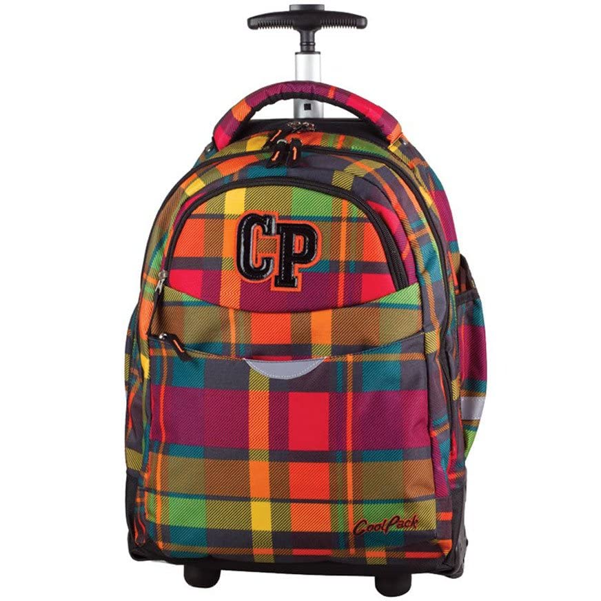 CoolPack Rapid Collection School and Travel Rolling Backpack 2 Compartments Wheels Telescopic Handle 36 litrów