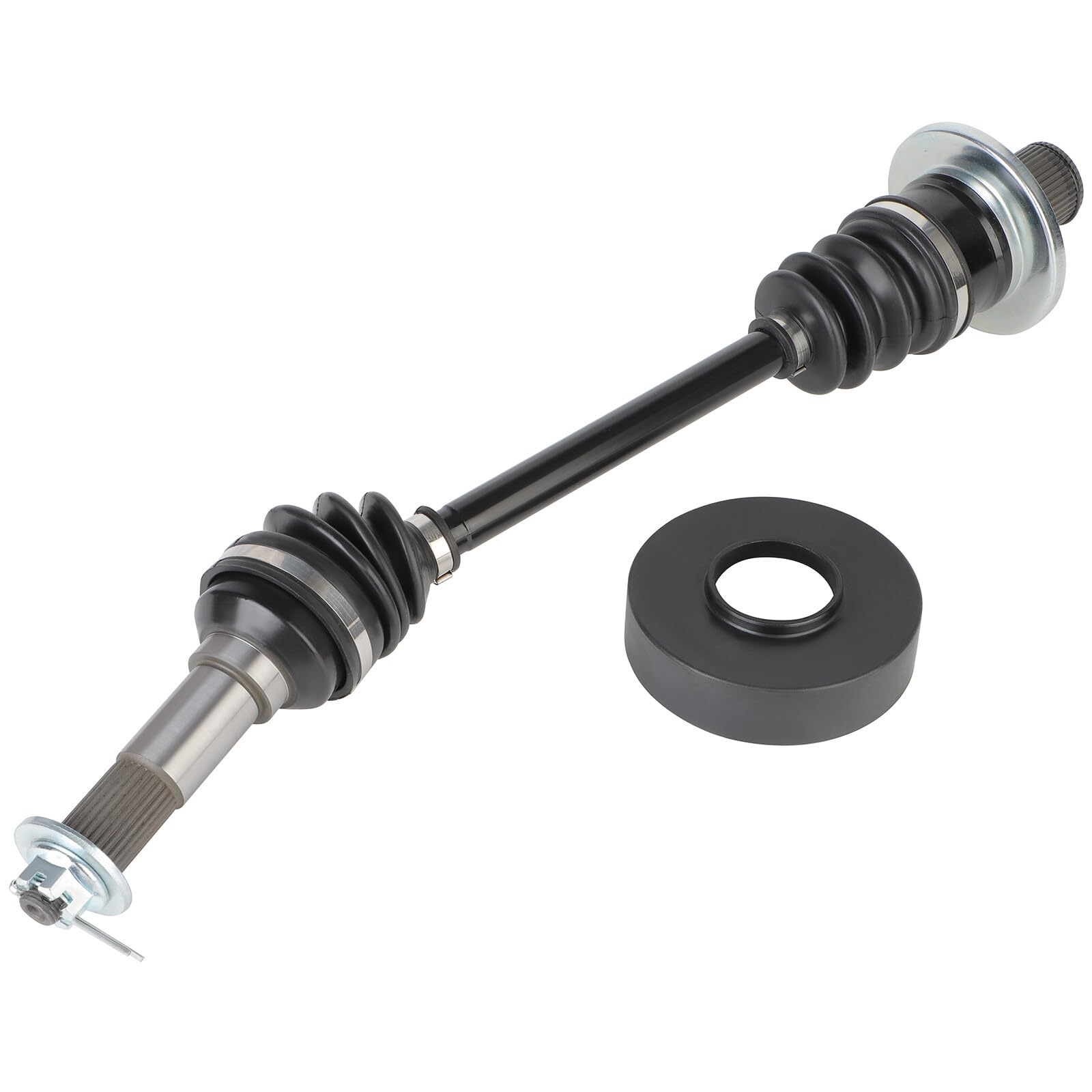 Caltric Front Left CV Axle Shaft For Yamaha Grizzly 660 4WD 2003-2008 - Complete Replacement Joint