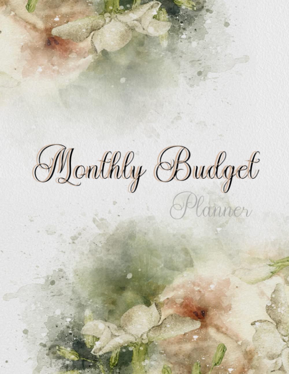 Monthly Budget Planner: : A Budgeting Workbook with Goals, Expense