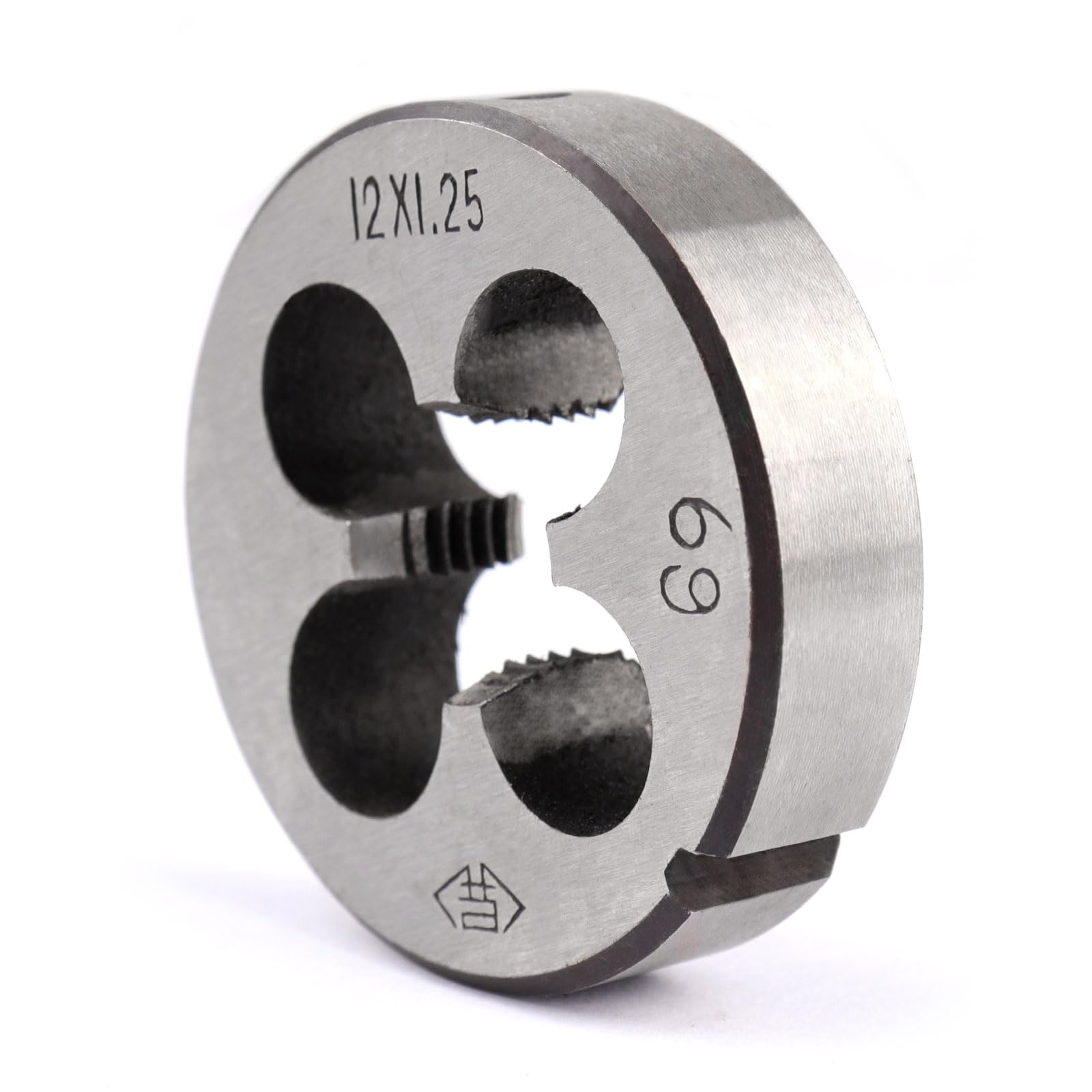 ATOPLEE 1pc M12 Metric Right Hand Thread Die,M12 X 1.25mm