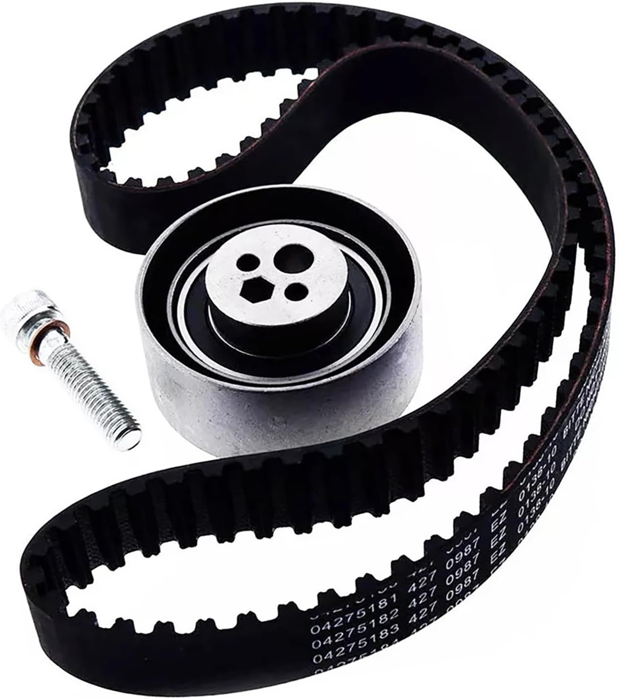 6670555 6666715 Timing Belt Kit with Pins - Heavy Duty Replacement for Bobcat 863, 864, 873, 883, S250, T200, A300 & Deutz BF4M1011, BF3L1011 Engines | OEM Quality