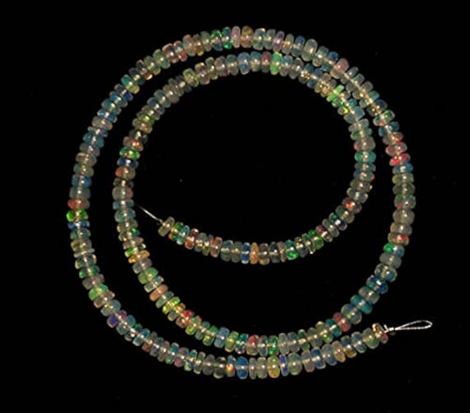 Opal beads lisses pour éviter d'irriter la peau avec vos bijoux faits main