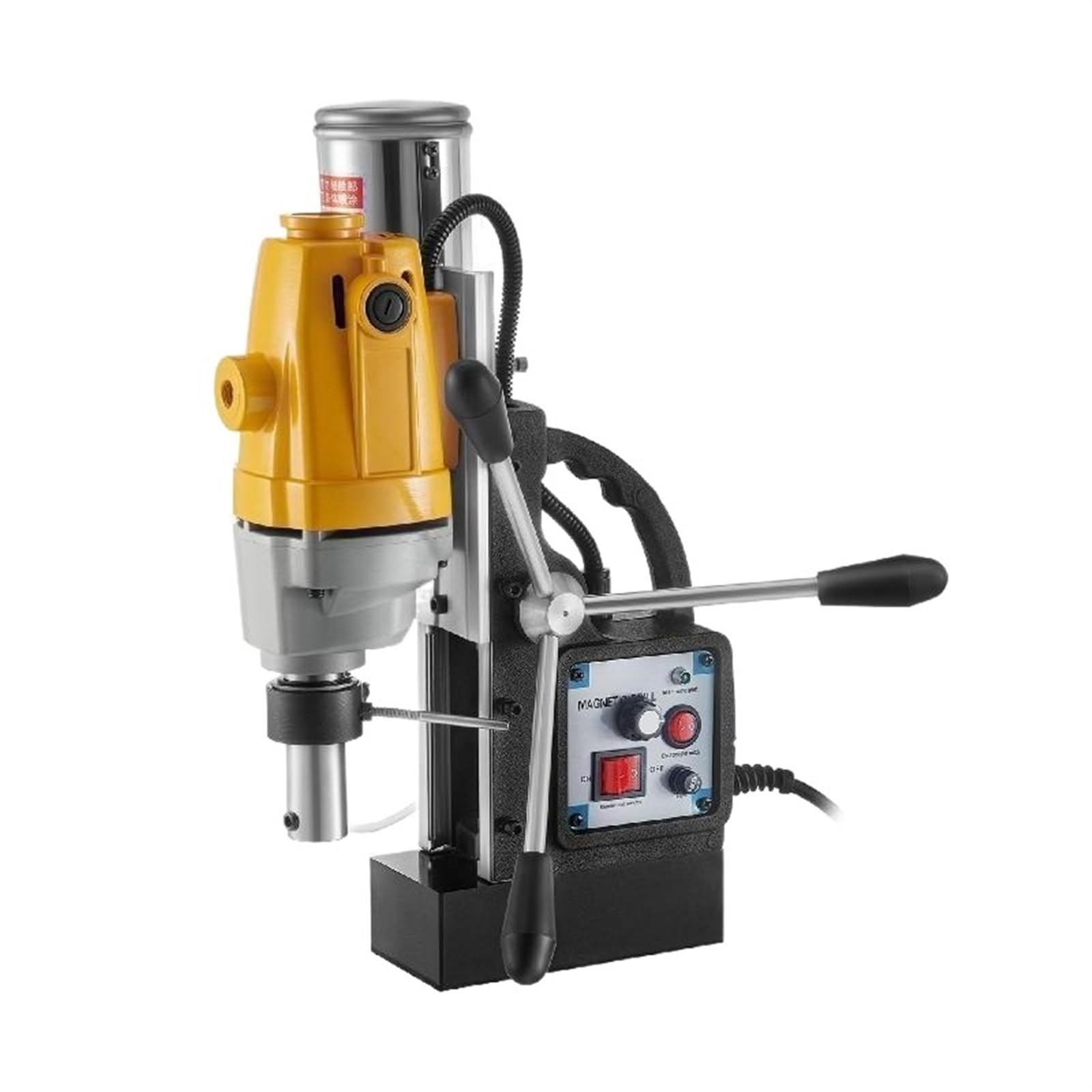 MD40 40mm Trapano a colonna magnetica 1100W Macchina for perforatrice da banco elettrica a velocità continua for la struttura in acciaio di ingegneria