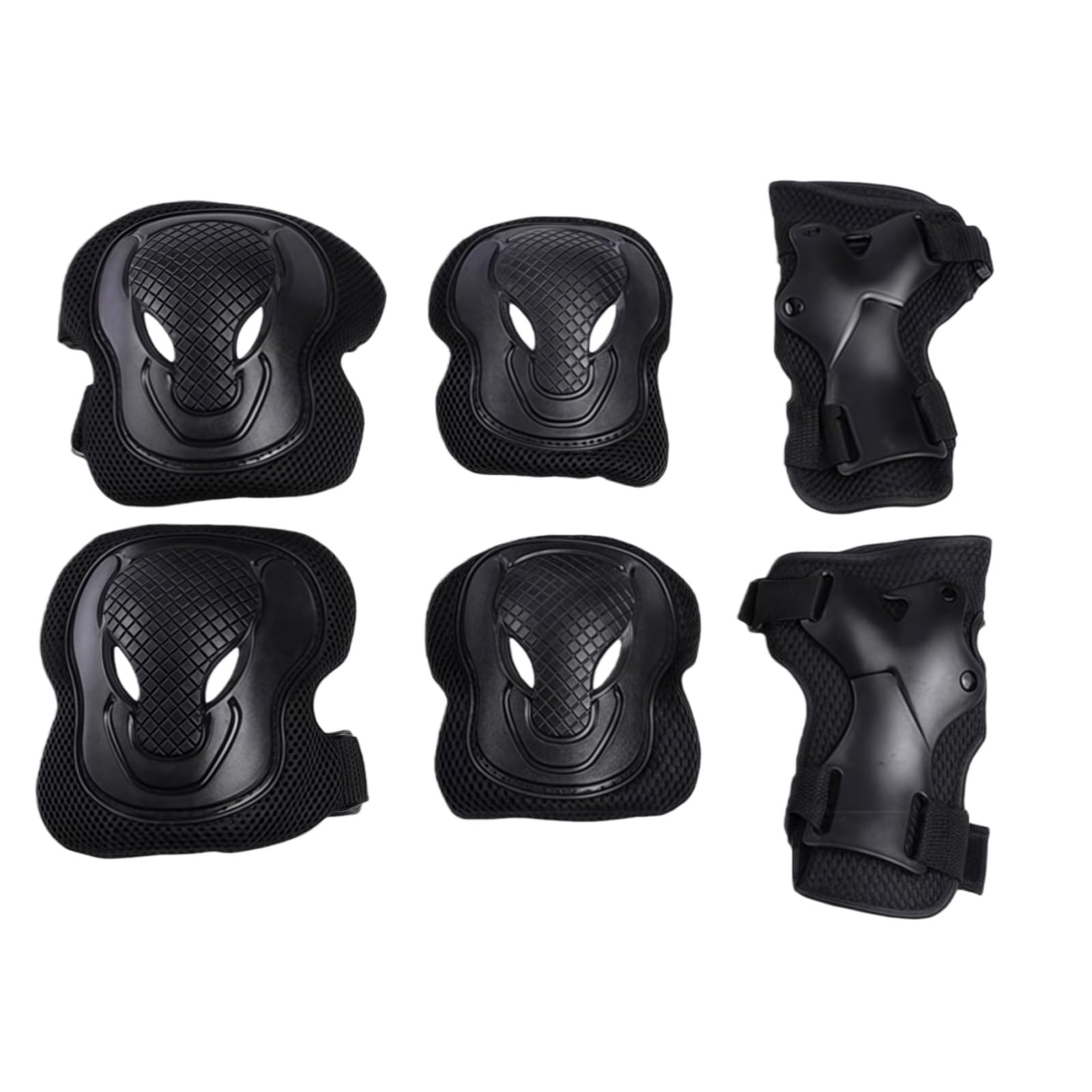 Knee Pads Elbow Pads Wrist Guards Protective Gear Set for Adults Skateboarding Cycling Roller Skating Outdoor Sports