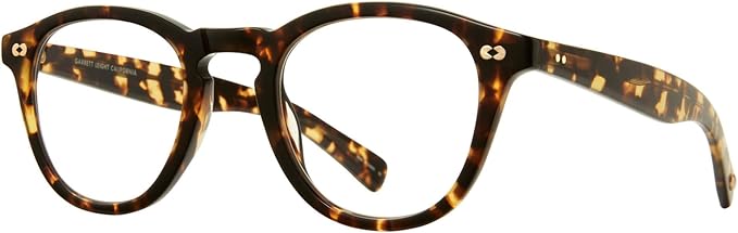 Occhiali da vista Garrett Leight HAMPTON X Tuscan Tortoise 44/24/145 unisex  : Amazon.it: Abbigliamento