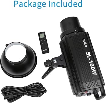 Amazon | Godox SL150W 撮影ライト 150W ビデオライト LEDライト 5600K