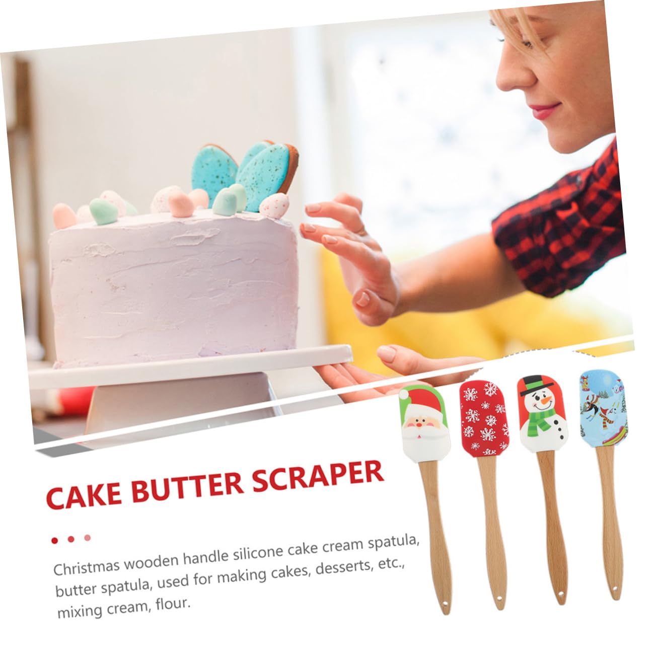 SHOWERORO 20stücke Teiliges -teigschaber Hitzebeständige Praktische Backwerkzeuge Für Kuchen Und Dessert Formen Und Kratzen Von Butter Und