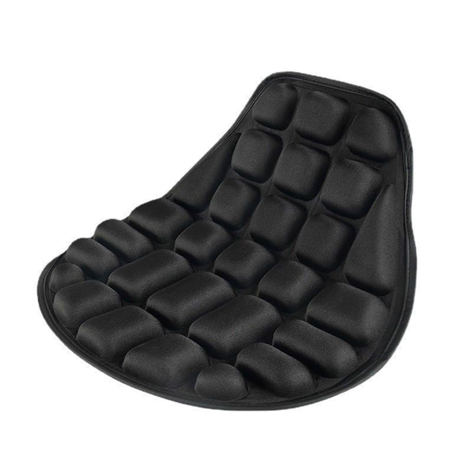 Coussin De Selle Moto pour Honda Forza 750 Forza 750, 3D Selle Confort Antidérapant Respirant, Coussin de Refroidissement pour Les Longs Trajets,A/Fabric