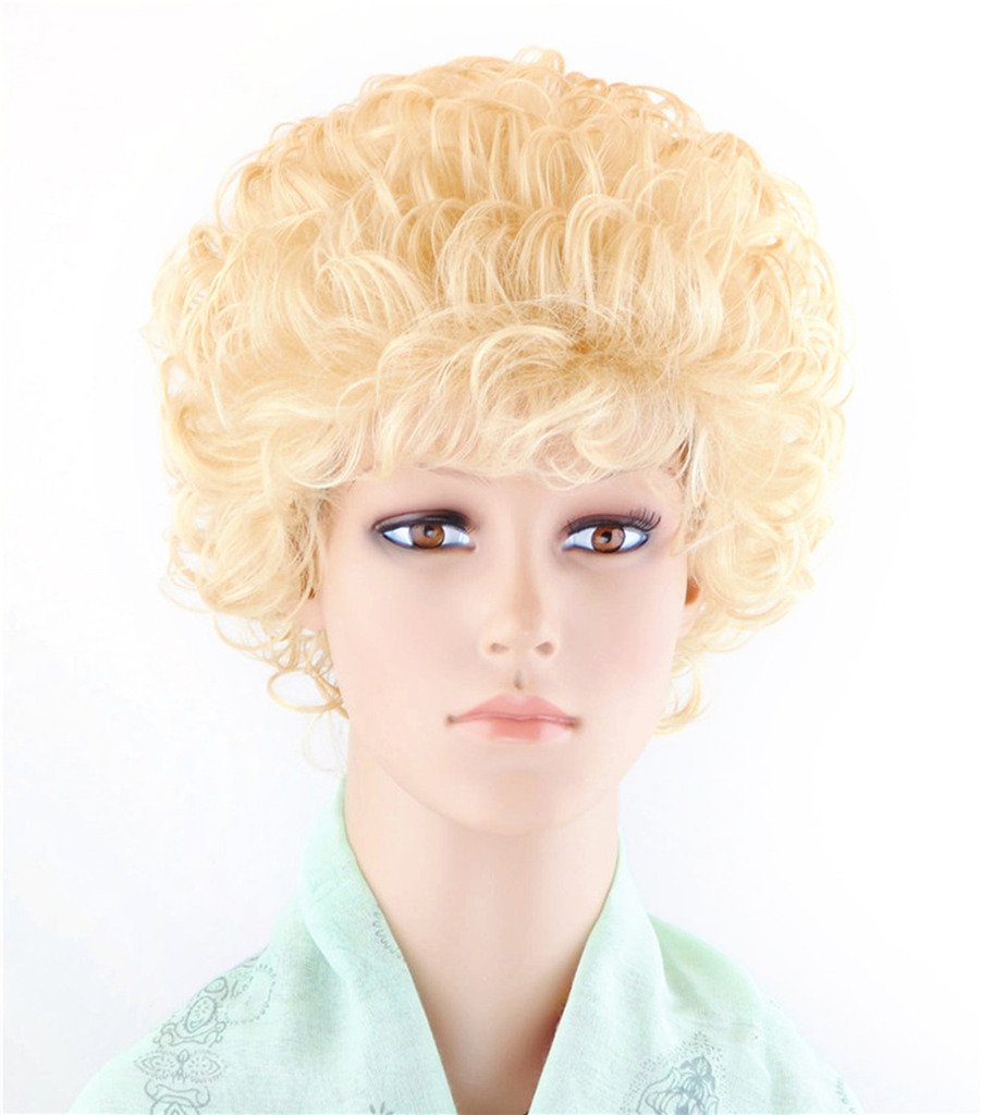 SherryShine Cosplay Wigs for Women 11 inches Short Curly