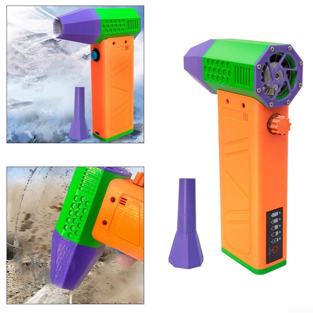 Ventilateur turbo sans balais 4000 mAh LCD pour turbo puissant sans balais