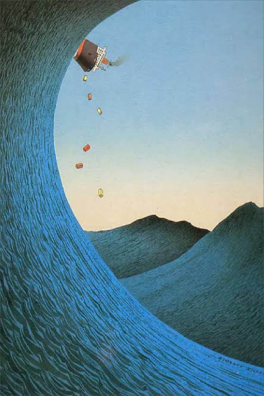 Guy billout Notebook: Guy Billout Strong Waves Wide Ruled, 6x9, 100 Pages, guy billout, guy billout art|Best gift for guy billout lovers (Composition Notebooks)