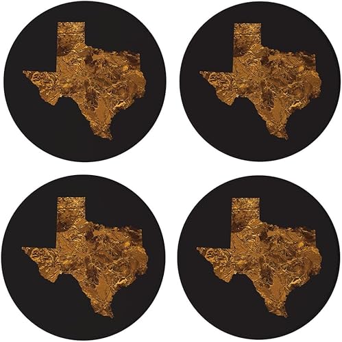 4 posavasos de cerámica absorbentes con parte trasera de corcho, diseño de artista, juego de posavasos circulares de 4 pulgadas, protege la mesa, disponible en Yaxa Colombia