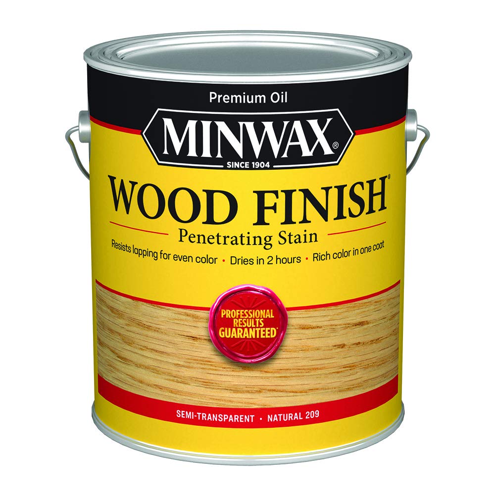 Minwax Wood Finish 71000000, Natural Stain, Gallon