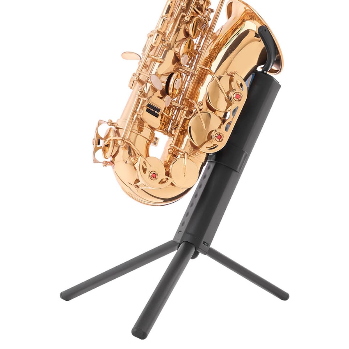 Abaodam Faltbarer Tenor Saxophonständer Stabile Halterung aus Langlebigem Material mit Silikonpolsterung für Zuhause oder Unterwegs Perfektes für Musiker