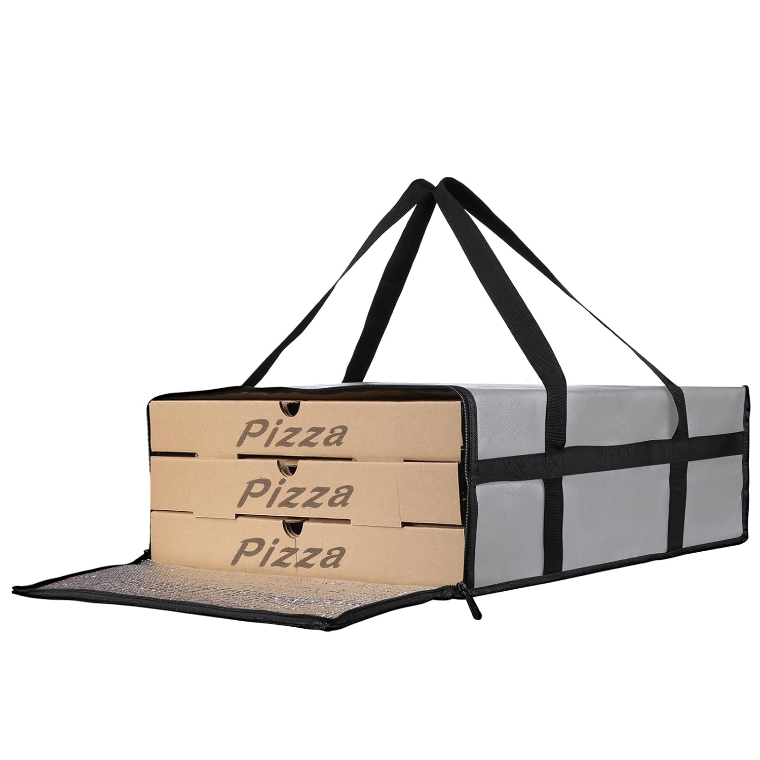 Bodaon Insulated Pizza Bags for Delivery, 20 x 20 x 6 Door