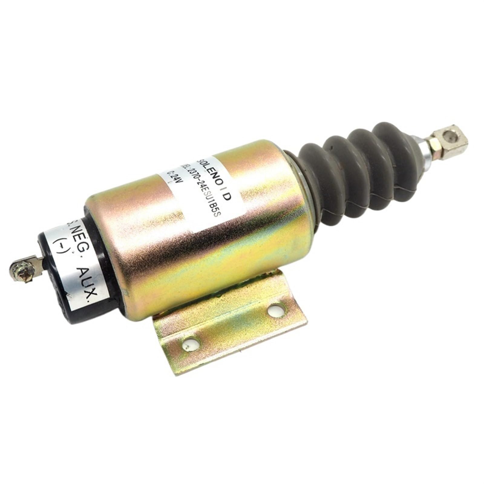 DLTBYWAQZ Fuel Shutoff Solenoid 24V 2370-24ESU1B5S Flameout Valve for 6BT 5.9L Diesel Engine