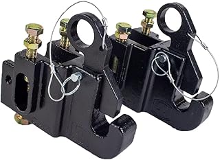 IMPACT IMPLEMENTS® CAT-1 Quick Hitch with Heavy Duty Detent Pins. Great for Attaching CAT-1