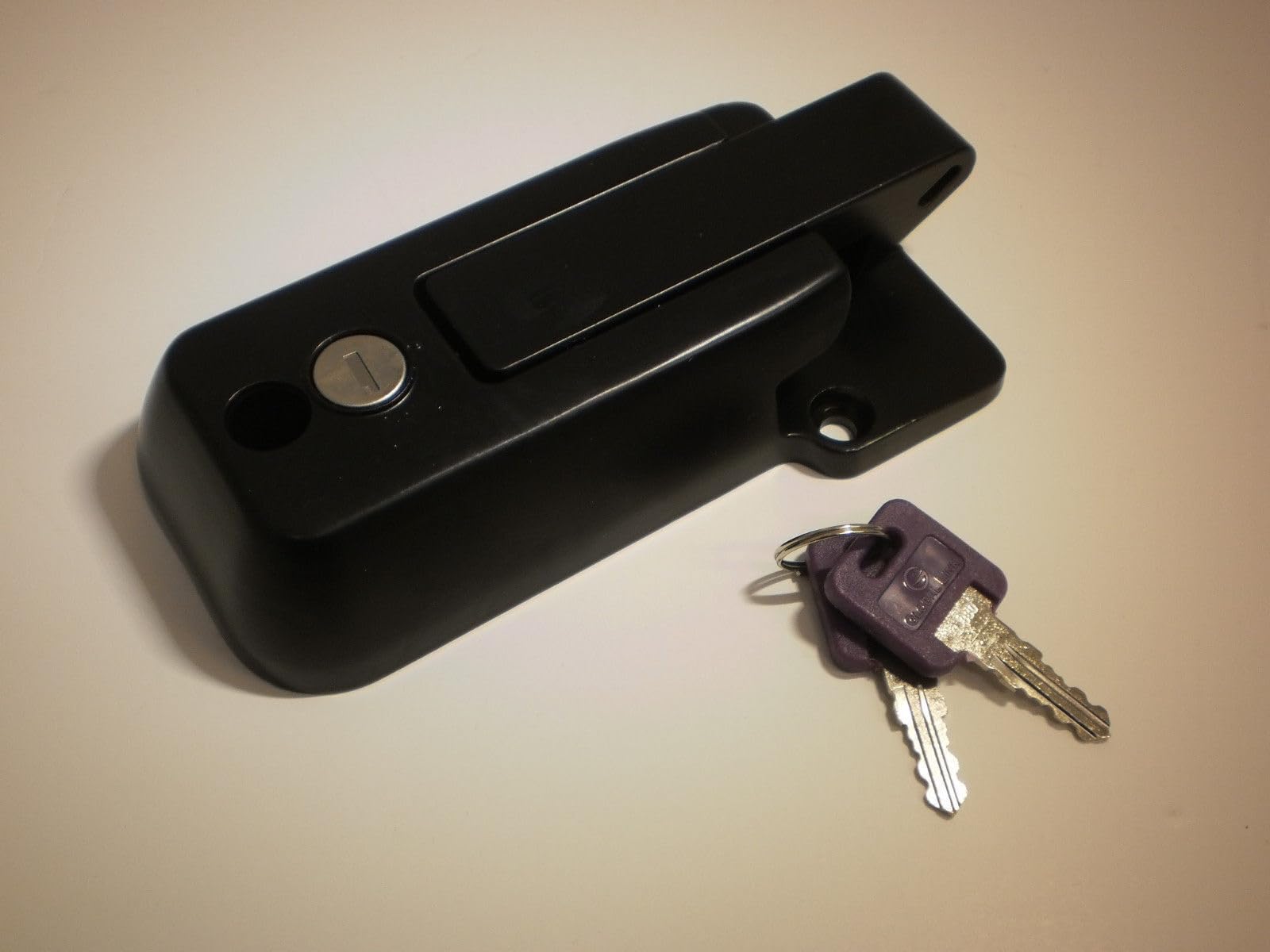 Everything for trailers, RVs and trucks and more - 4 KEYED ALIKE Black Locking Cargo Trailer For Cambar Door Latch Vise Lock For Cam bar (FS1XN-2248)