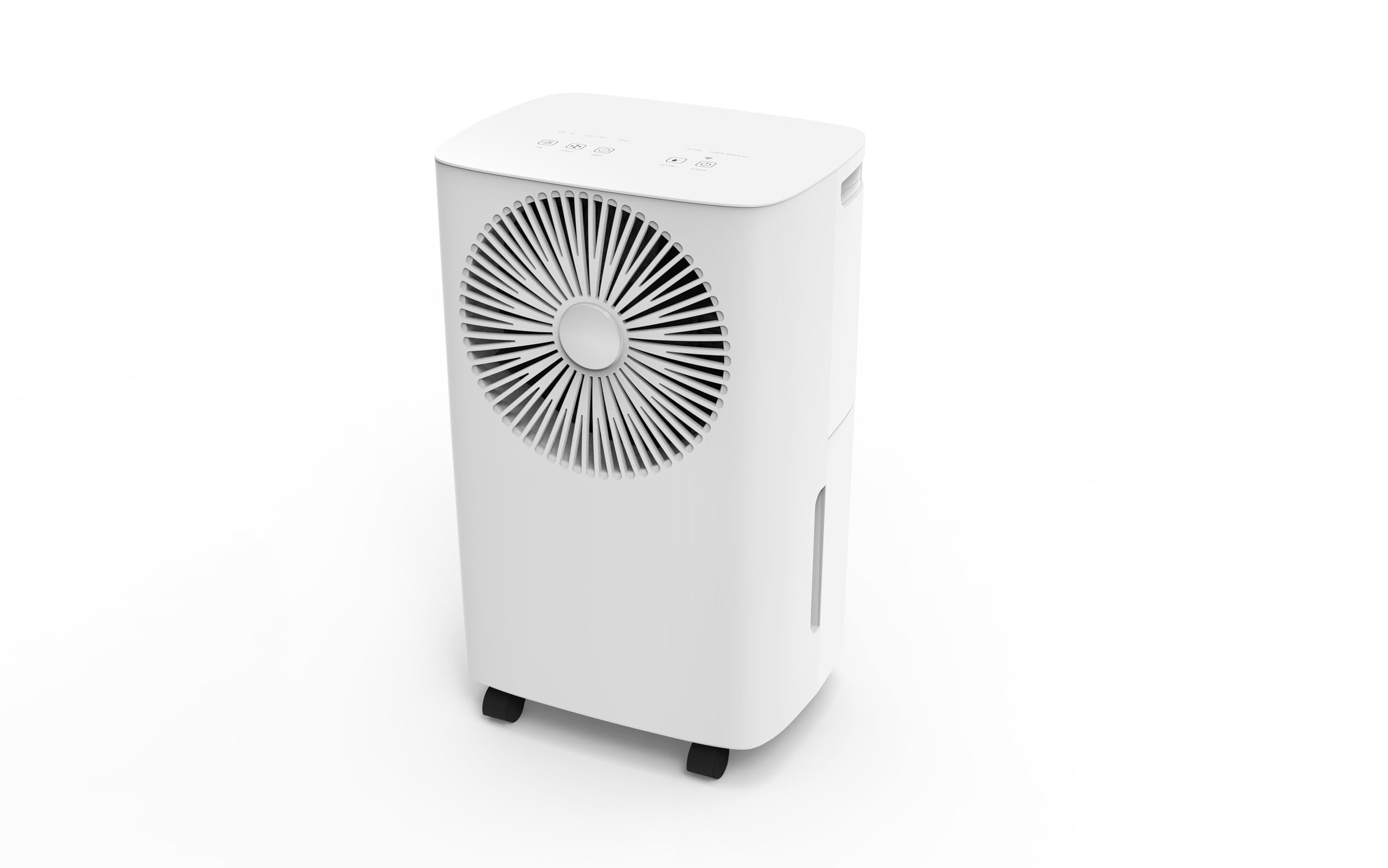 Toyotomi TD-C2410 Deumidificatore 10L/24h con Wi-Fi, Timer, Touch Panel, Ultra Silenzioso <40 dB, Serbatoio 2L, per ambienti fino 25 m², Bianco