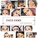 Amaza Face Gems Stickers, Tatuajes Temporales Pegatinas, Efecto Glitter, Fiestas, Espectáculos y...