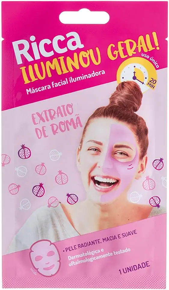 Ricca Máscara Facial Iluminadora