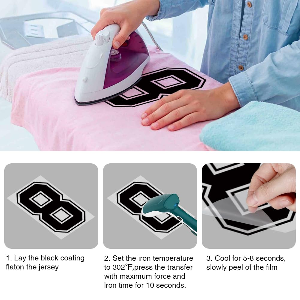 Amazon.com: Ukontagood 358 Pcs Iron on Numbers and Letters
