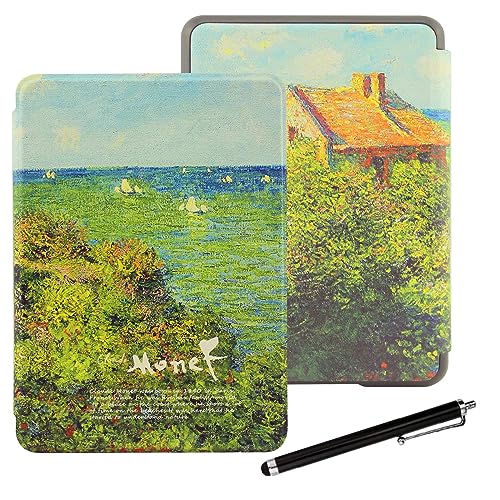 enoxboo Case for Kindle Voyage 7th Generation 2014 ? Cover with Auto-Sleep/Make Feature, Model No. NM460GZ