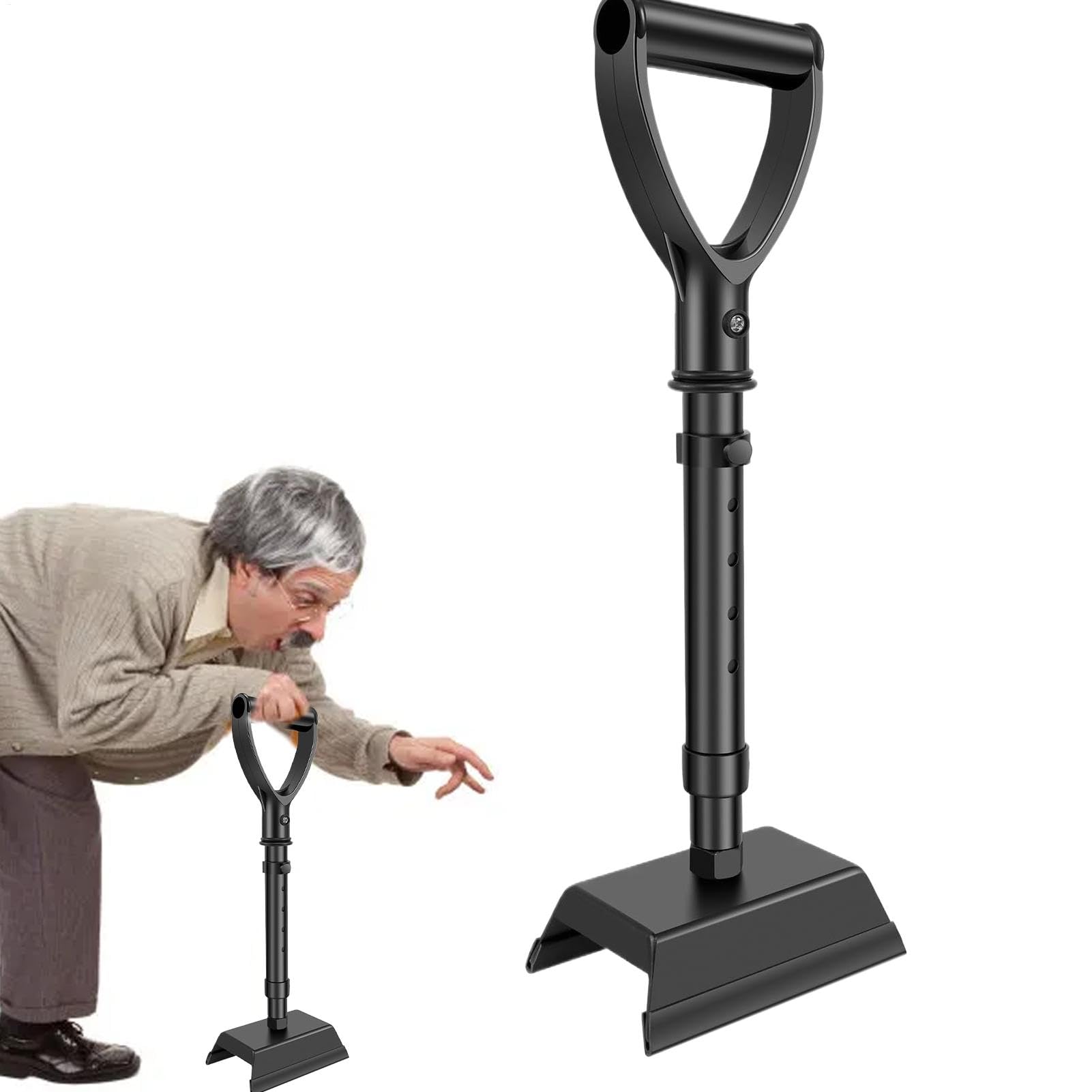Generico Walking Stick, Crutches For Adults, Adjustable Stand Assist, Elder Support Device, Adjustable Stand Assist Mobility Tool, Stable Senior Mobility Aid For Standing Assistance, Elderly Support