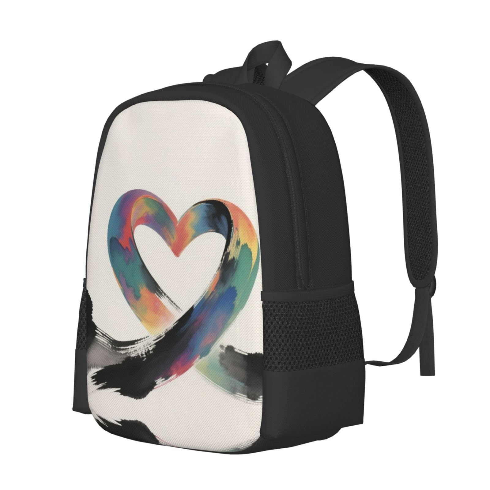 Higanbana plecak unisex 15,6 cala laptop czarny Oxford plecak