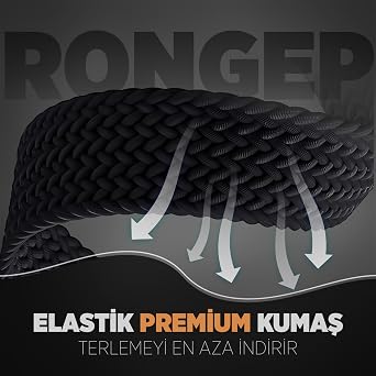 Rongep [Örgü Loop] Huawei ile Uyumlu 22mm Kordon GT6/GT6 Pro/GT Runner 2/GT5/5 Pro/GT4/GT3/3 Pro 46mm için Manyetik Toka GT6 Pro Kordon Terletmeyen Elastik Kumaşlı GT6 46mm Kordonu