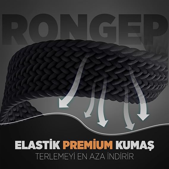 Rongep [Örgü Loop] Huawei ile Uyumlu 22mm Kordon GT6/GT6 Pro/GT Runner 2/GT5/5 Pro/GT4/GT3/3 Pro 46mm için Manyetik Toka GT6 Pro Kordon Terletmeyen Elastik Kumaşlı GT6 46mm Kordonu