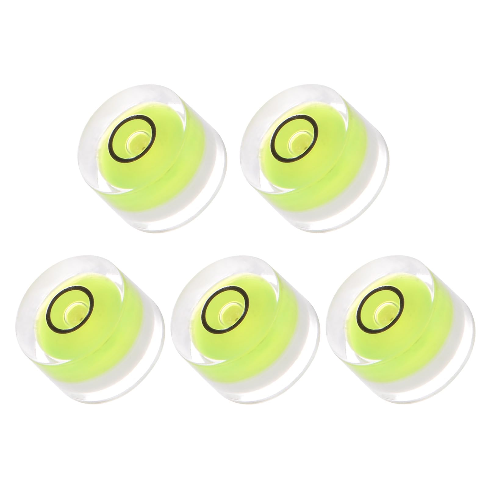 Kozelo 5pcs Small Circular Bubble Spirit Levels