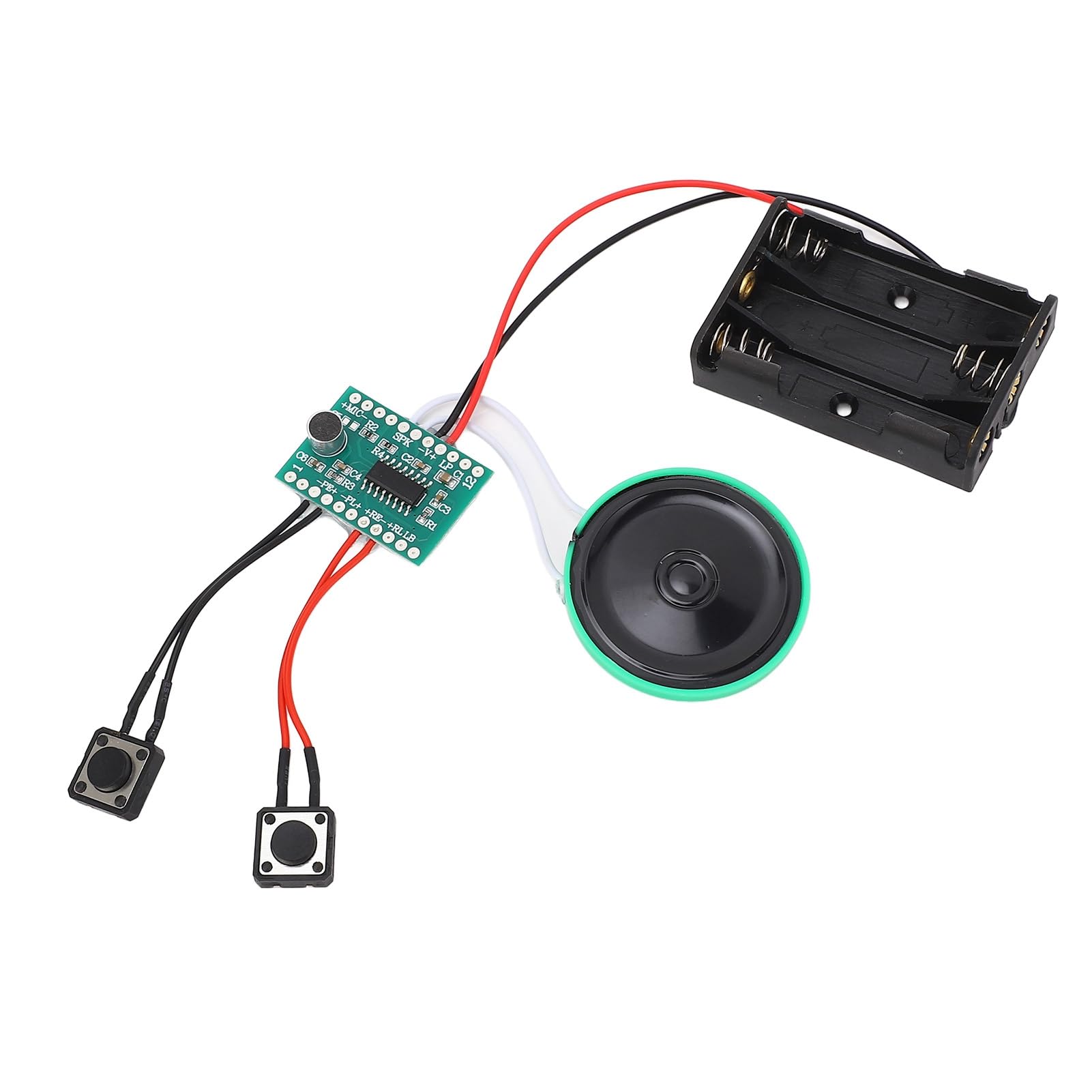 30s Recordable Voice Sound Module Loop Play for Voice Greeting Cards, Ecofriendly Greeting Card Module for Creative Gifts, Jewelry Boxes