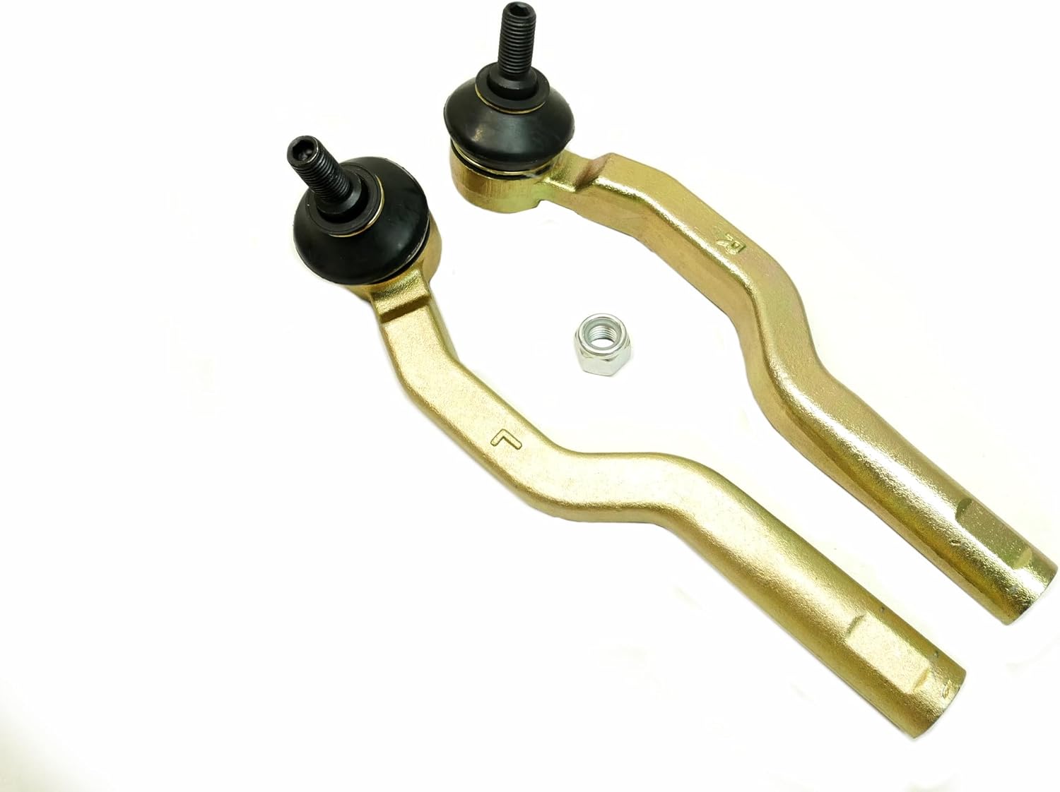 Precision Outer Tie Rod End Set for Polaris 7061257 7061258 Heat-Treated Corrosion Resistant Exact Fit ATVPC