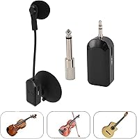 Vista 4 de 2.4G Cordless Guitar Microphone, Instrument Condenser Pick Up Receiver and Transmitter System for Classical and Acoustic Guitar for Musical