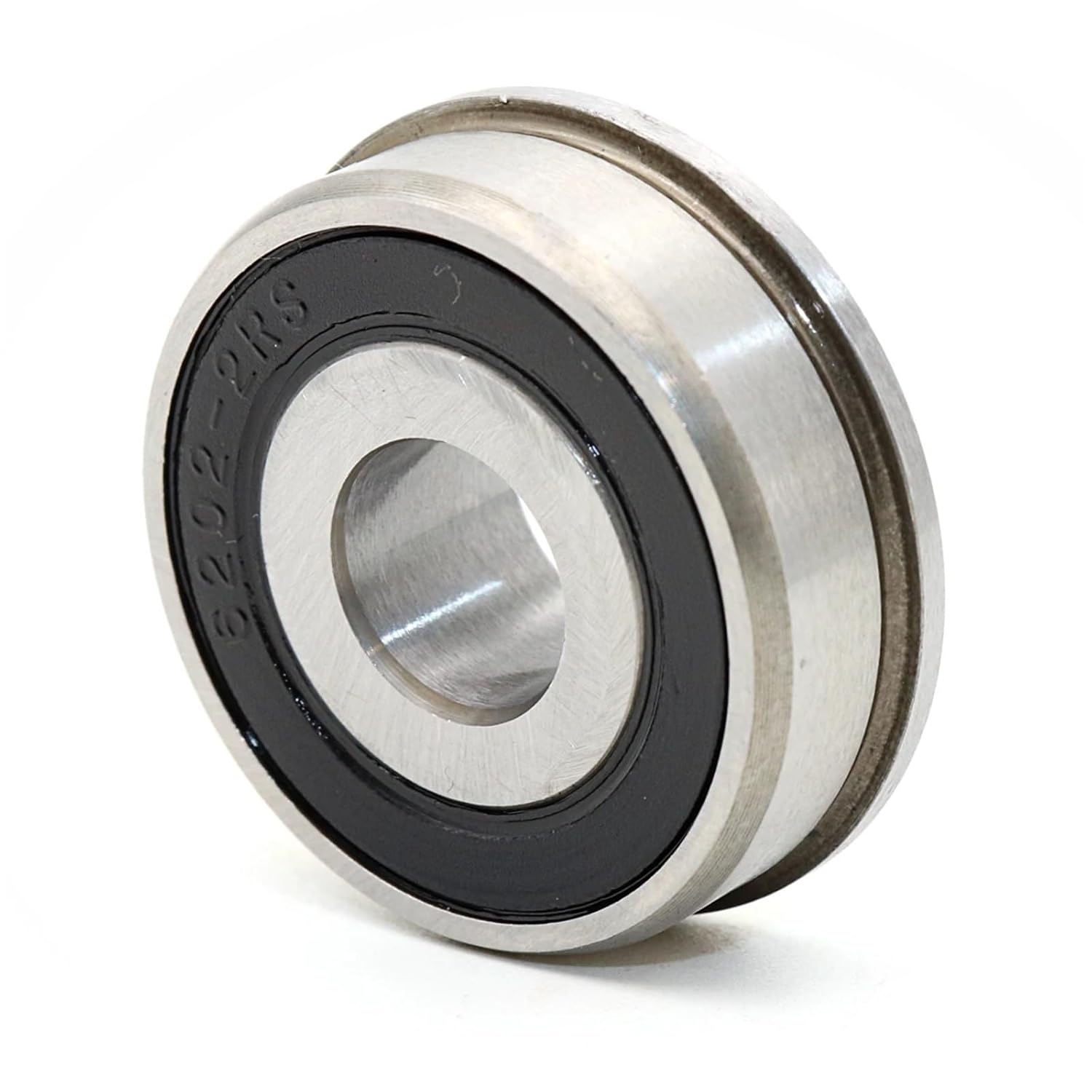 1PCS F6202-12-2RS 12x35x11 12X35X11X13 Flange Bearing ABEC-1 Garden Cart Ball Bearings