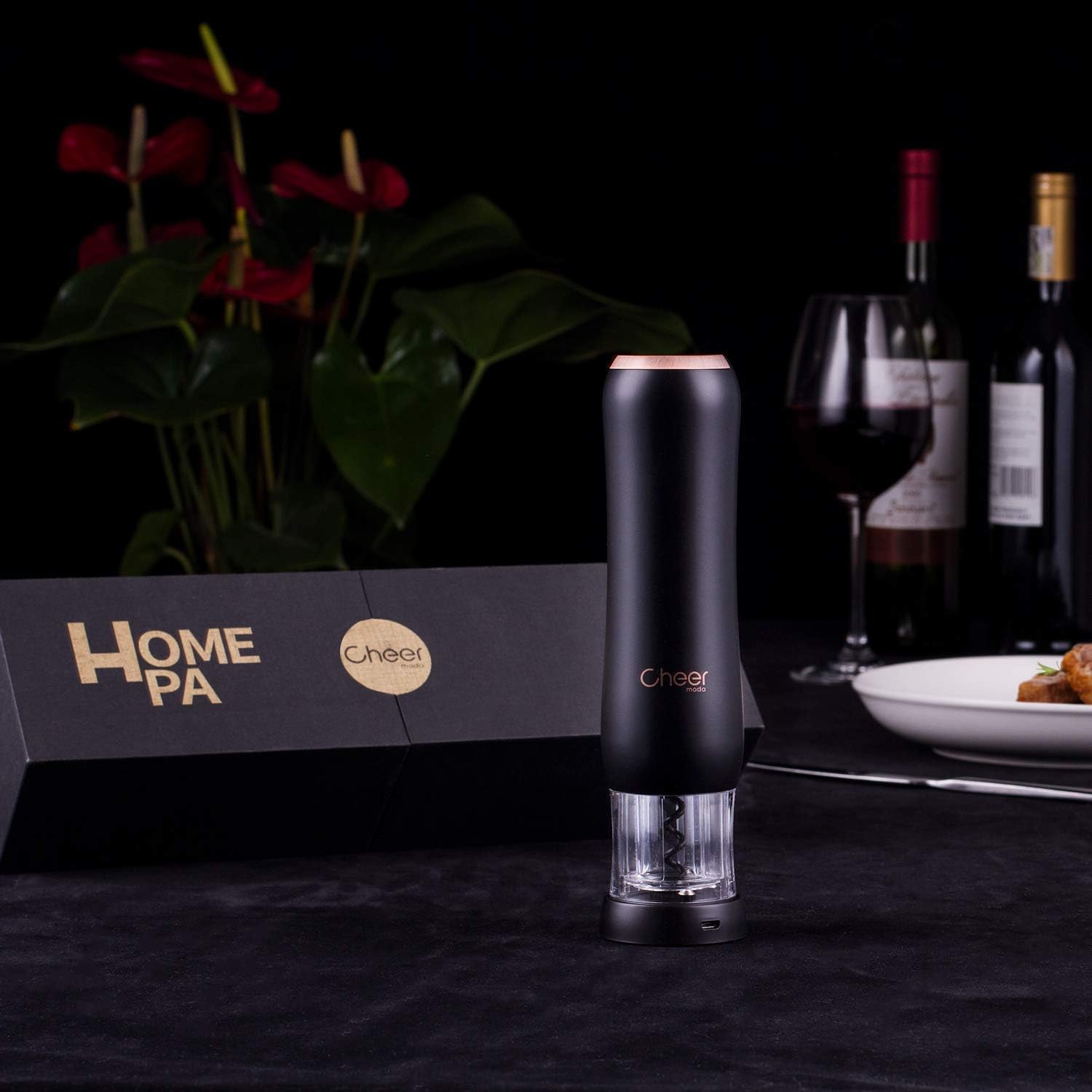 CHEER Homepa Fully Automatic Lithium Battery Charging Electric Bottle Opener 7717-W121-012