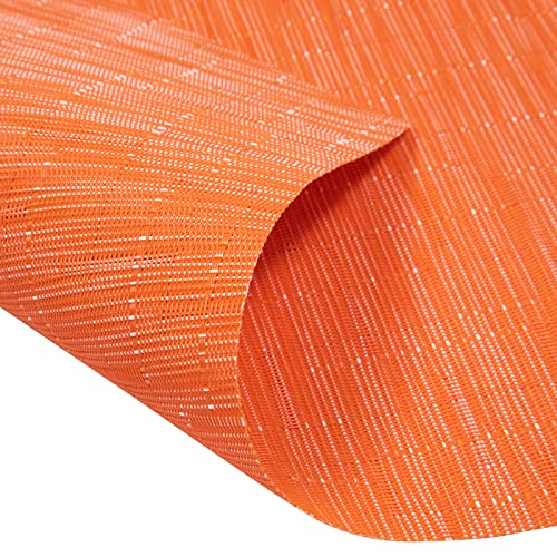image for SHACOS Round Table Placemats Set of 4 Wedge Placemats Heat Resistant W