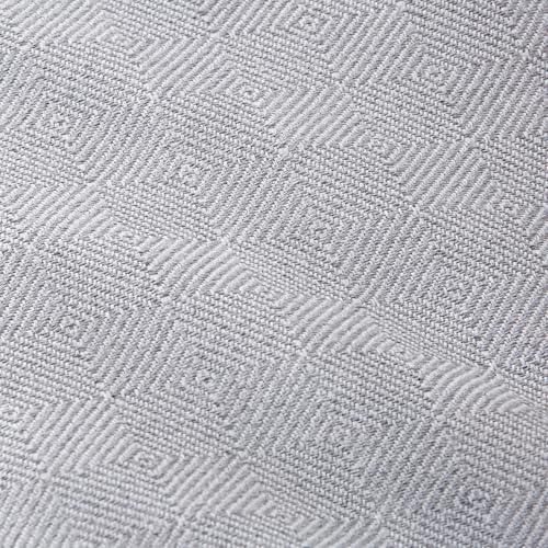 Textil-home Bettüberwurf, Mehrzweck/Plaid 230 x 285cm Dante - Eignet Sich als Sofaüberwurf und auch als Tagesdecke. Perlenfarbe