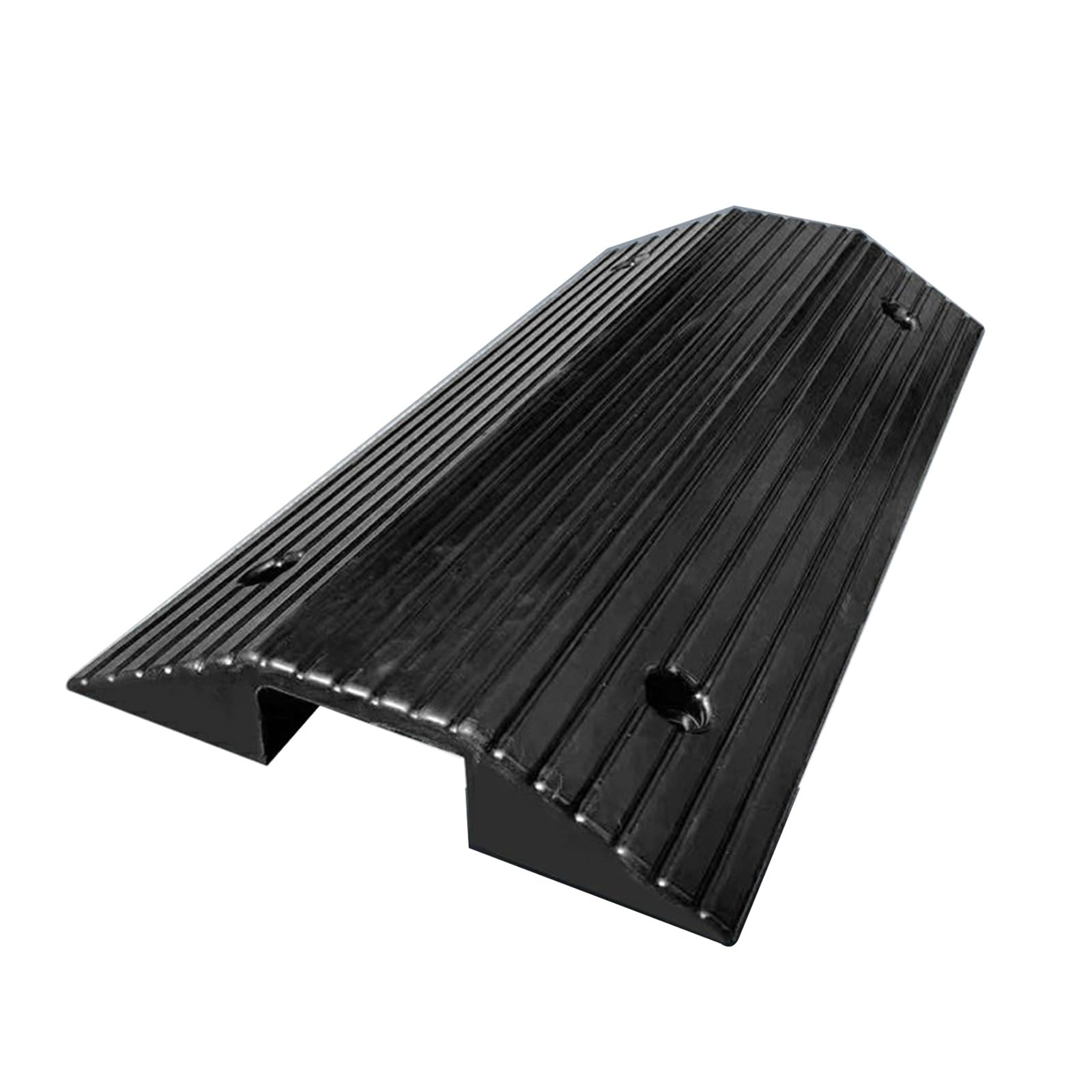 Pasacables de Suelos, Canaleta Cables Suelo, Material Resistente de 600 Kg, Adecuada para Áreas Residenciales, Talleres de Fábrica y Umbrales