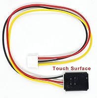 Vista 7 de 2 unids DC 3V-18V 5V 12V 2.5A Interruptor táctil capacitivo miniatura módulo sensor mini biestable control de interruptor electrónico para relé LED